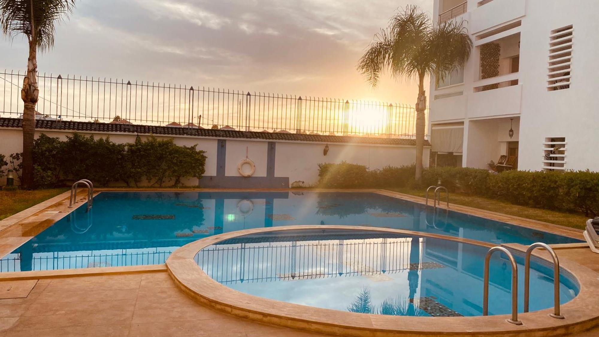 Plage Skhirat Appartement Amis Et Familles Zewnętrze zdjęcie